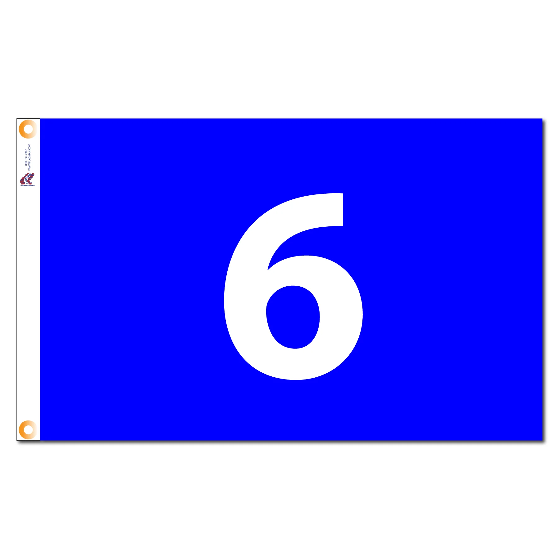Individual Numbered Golf Flags with Grommets - Image 60