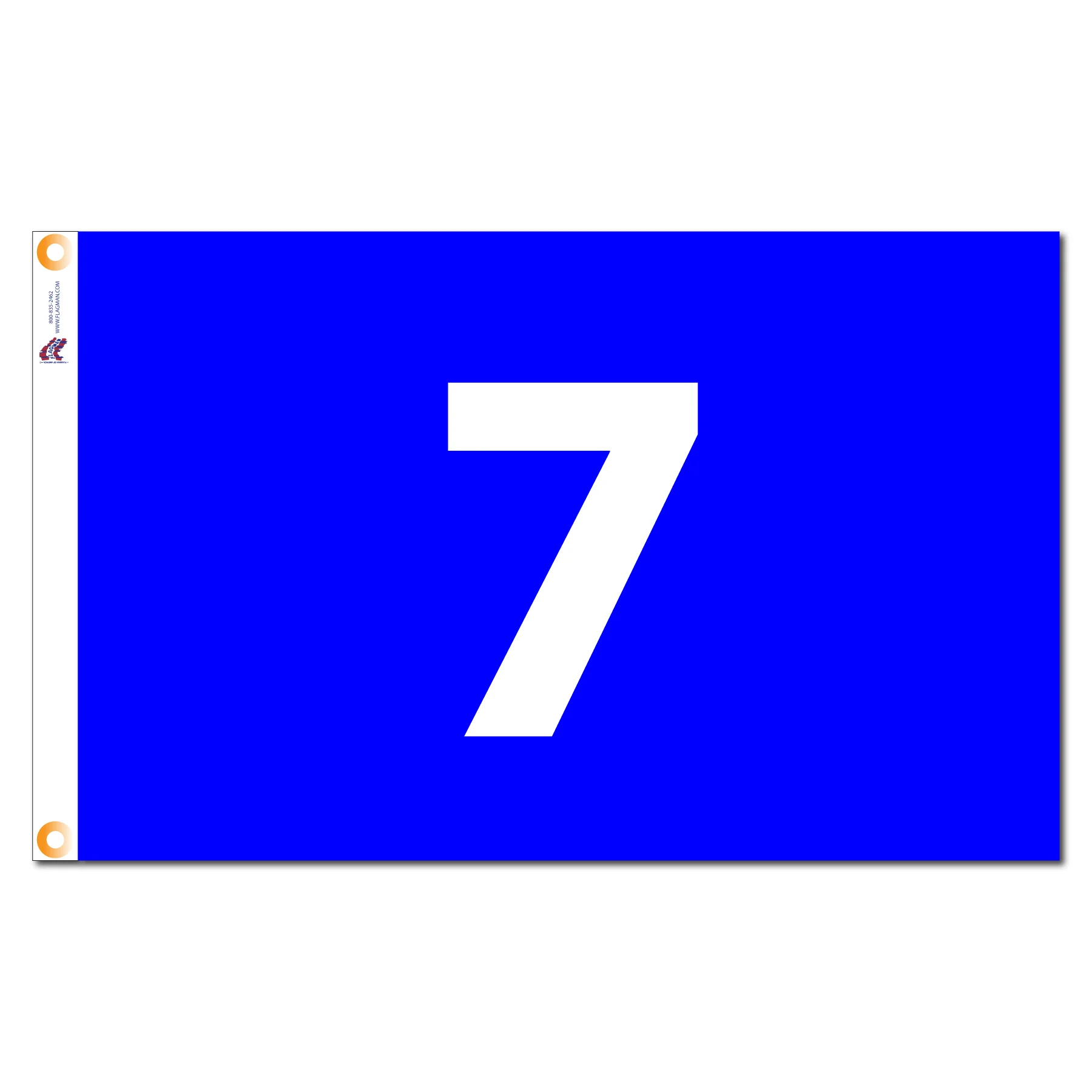 Individual Numbered Golf Flags with Grommets - Image 61
