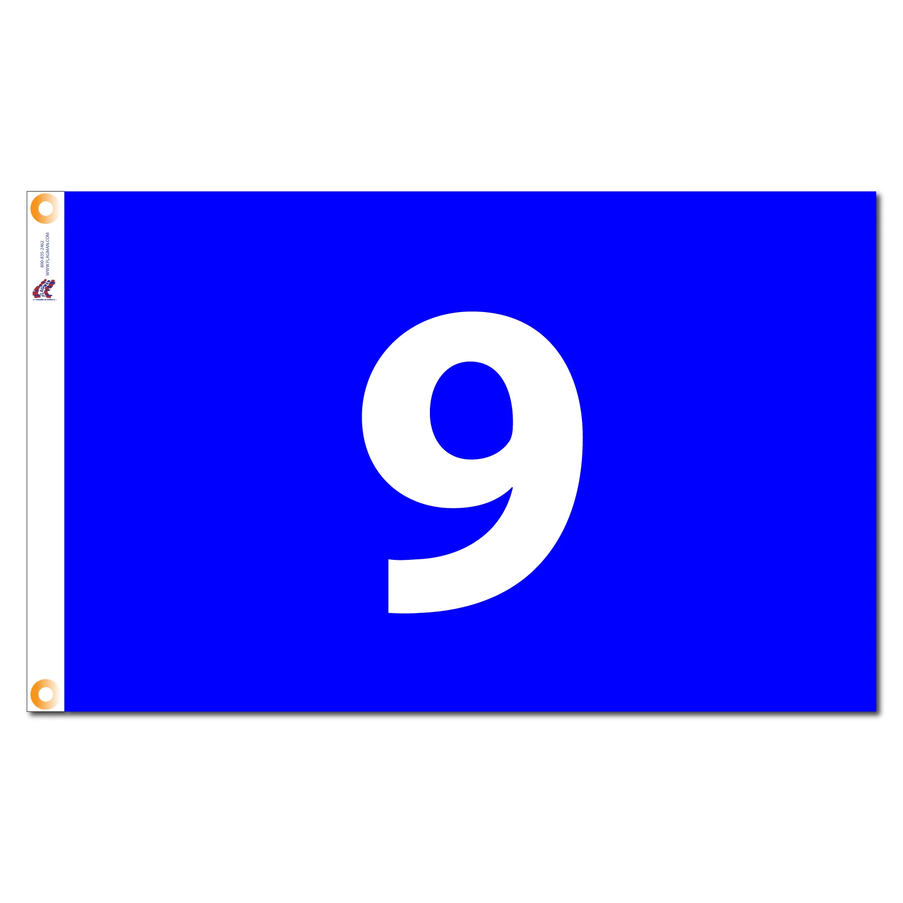 Individual Numbered Golf Flags with Grommets - Image 63
