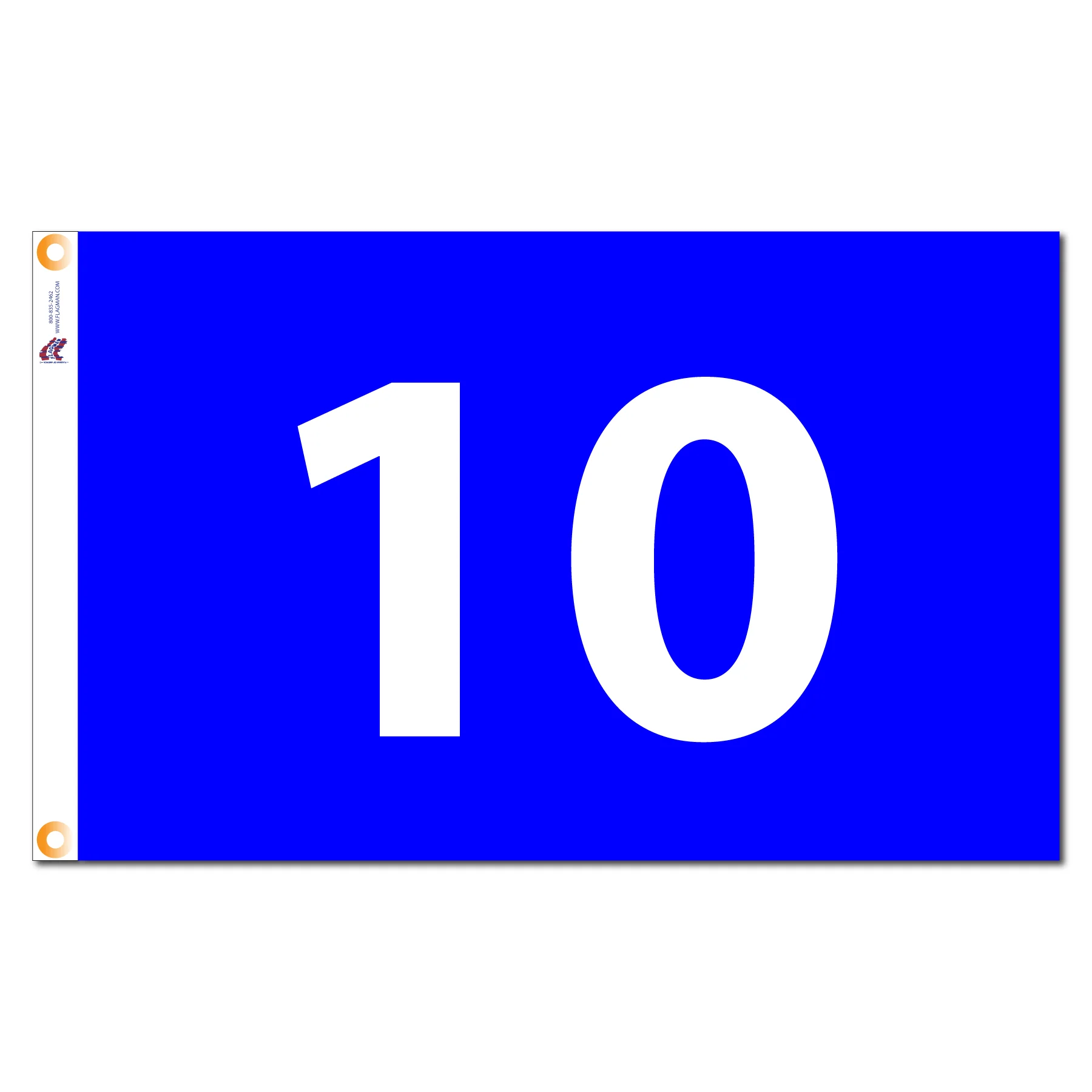 Individual Numbered Golf Flags with Grommets - Image 64