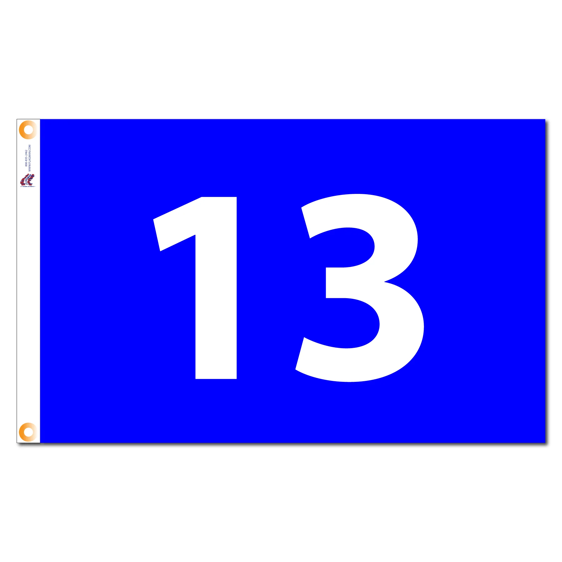 Individual Numbered Golf Flags with Grommets - Image 67