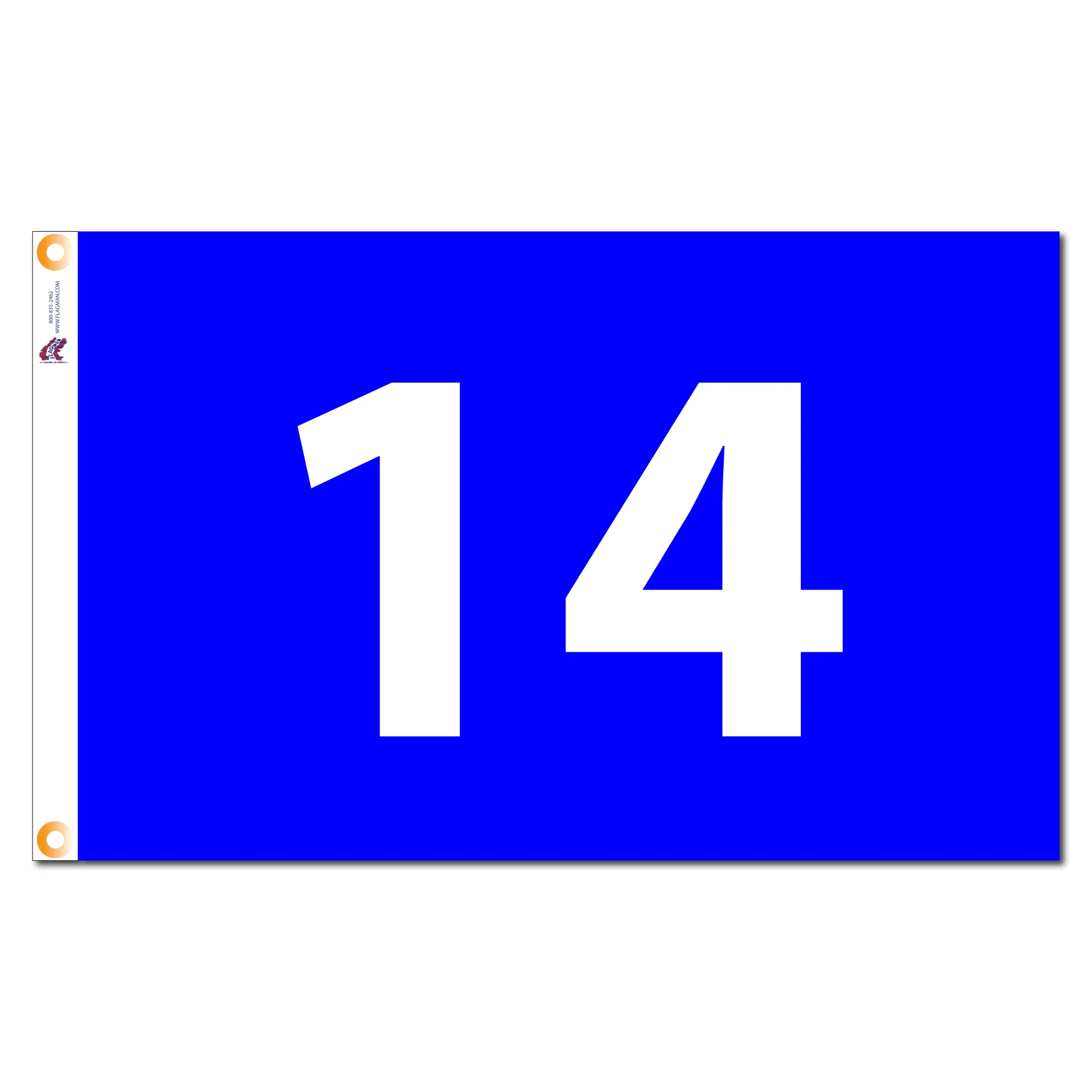 Individual Numbered Golf Flags with Grommets - Image 68