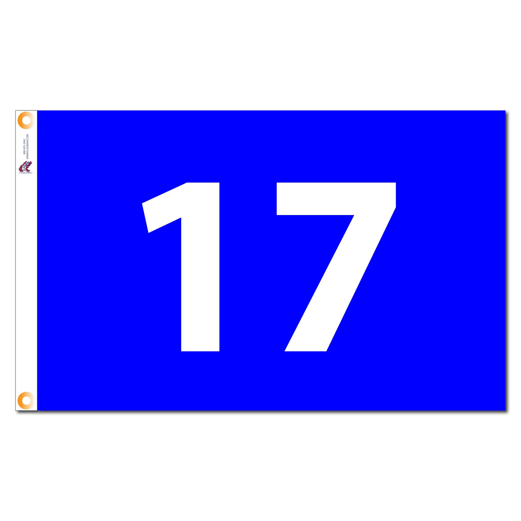 Individual Numbered Golf Flags with Grommets - Image 71