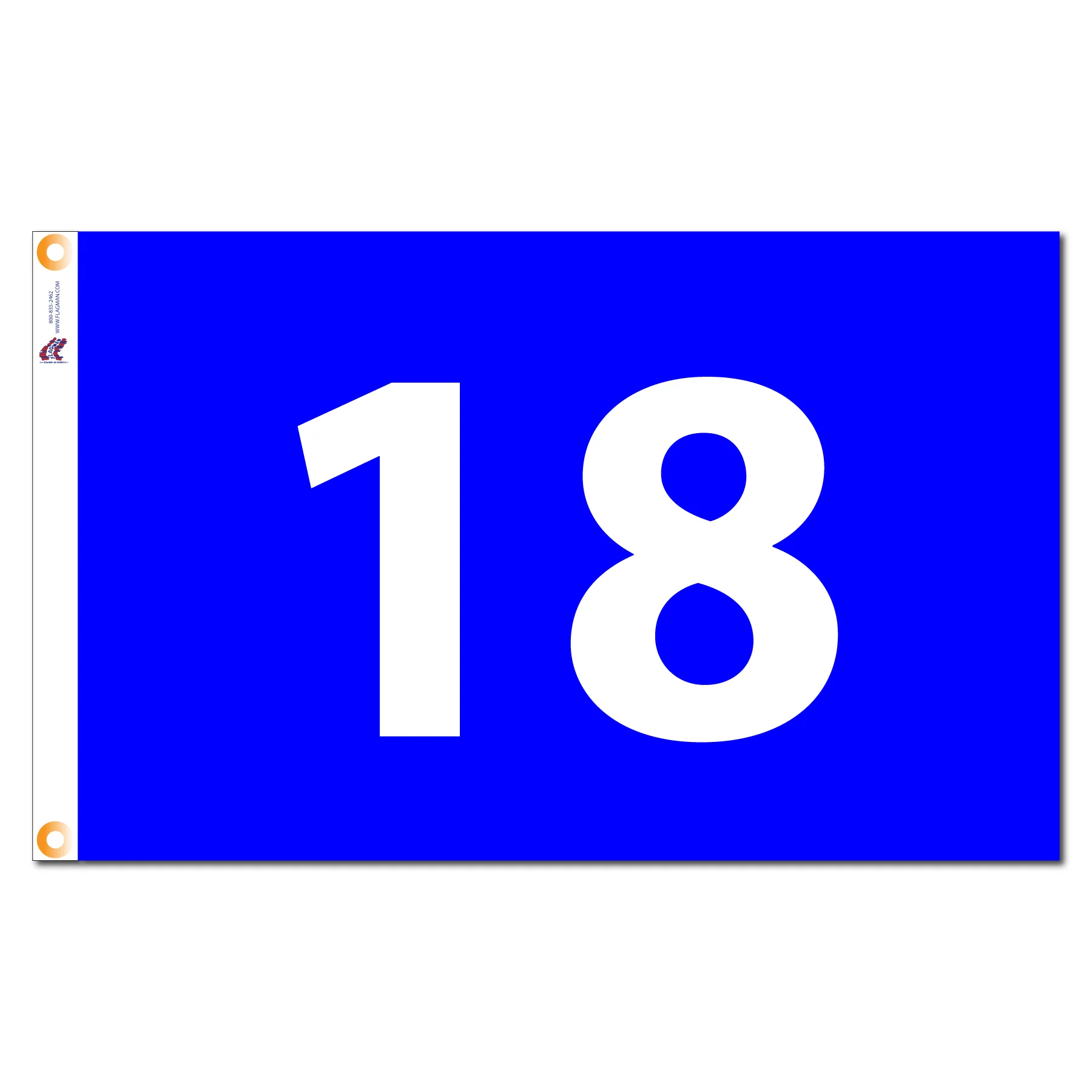 Individual Numbered Golf Flags with Grommets - Image 72