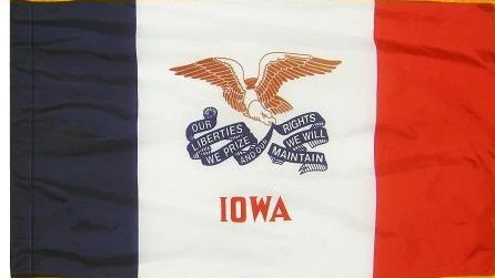 Iowa Indoor / Parade Flag - Image 3