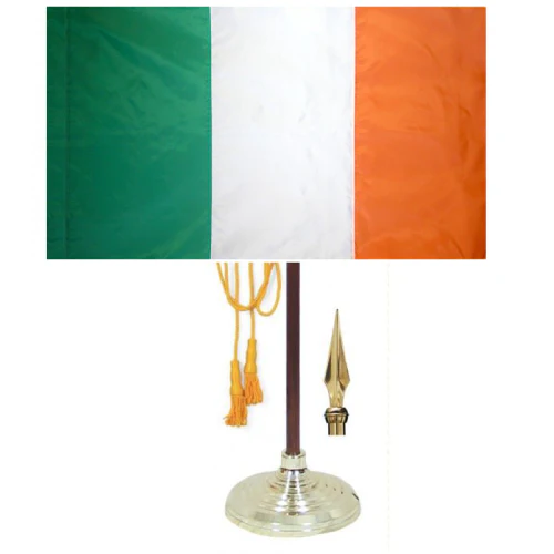 Ireland Indoor / Parade Flag | Made in USA - Image 4
