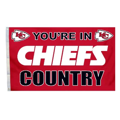 Kansas City Chiefs Outdoor Flags - Image 3