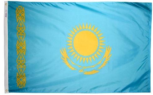 Kazakhstan Outdoor Flag