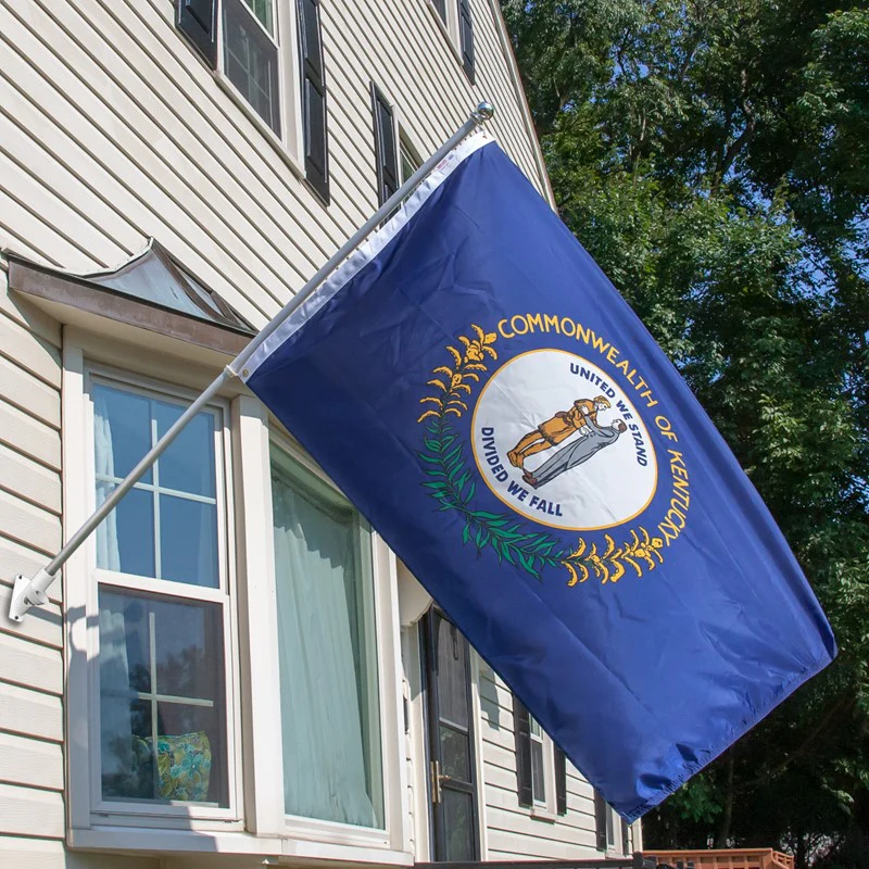 Kentucky Outdoor Nylon State Flag | Made in USA | Low-Medium Wind Flag - Image 4