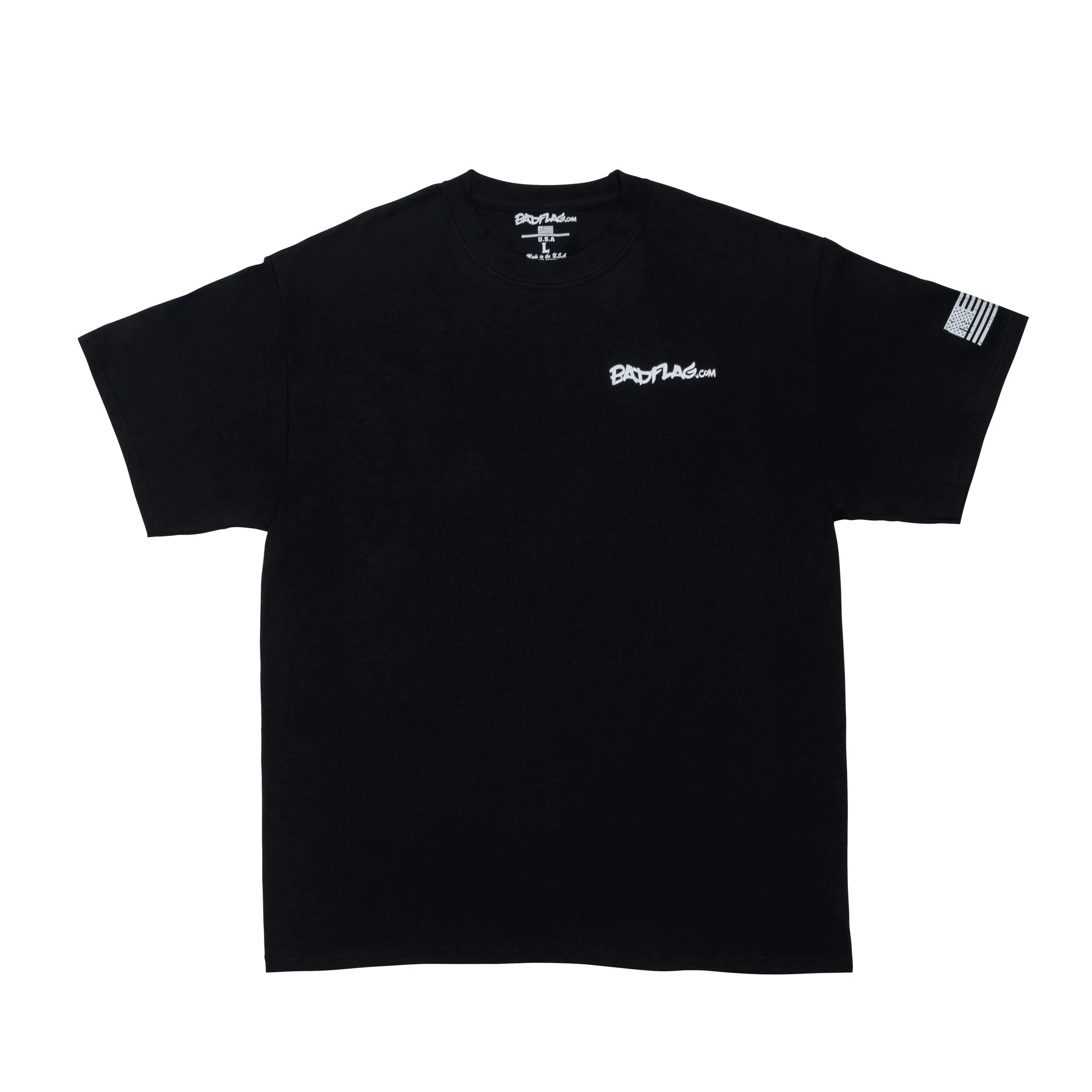 Liberty and Justice Graphic Tee-black *BadFlag* - Image 3
