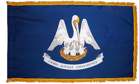 Louisiana Indoor / Parade Flag