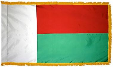 Madagascar Indoor Flag