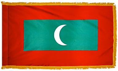 Maldives Indoor Flag - Image 2