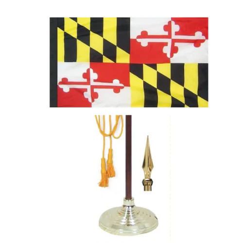 Maryland Indoor / Parade Flag - Image 4