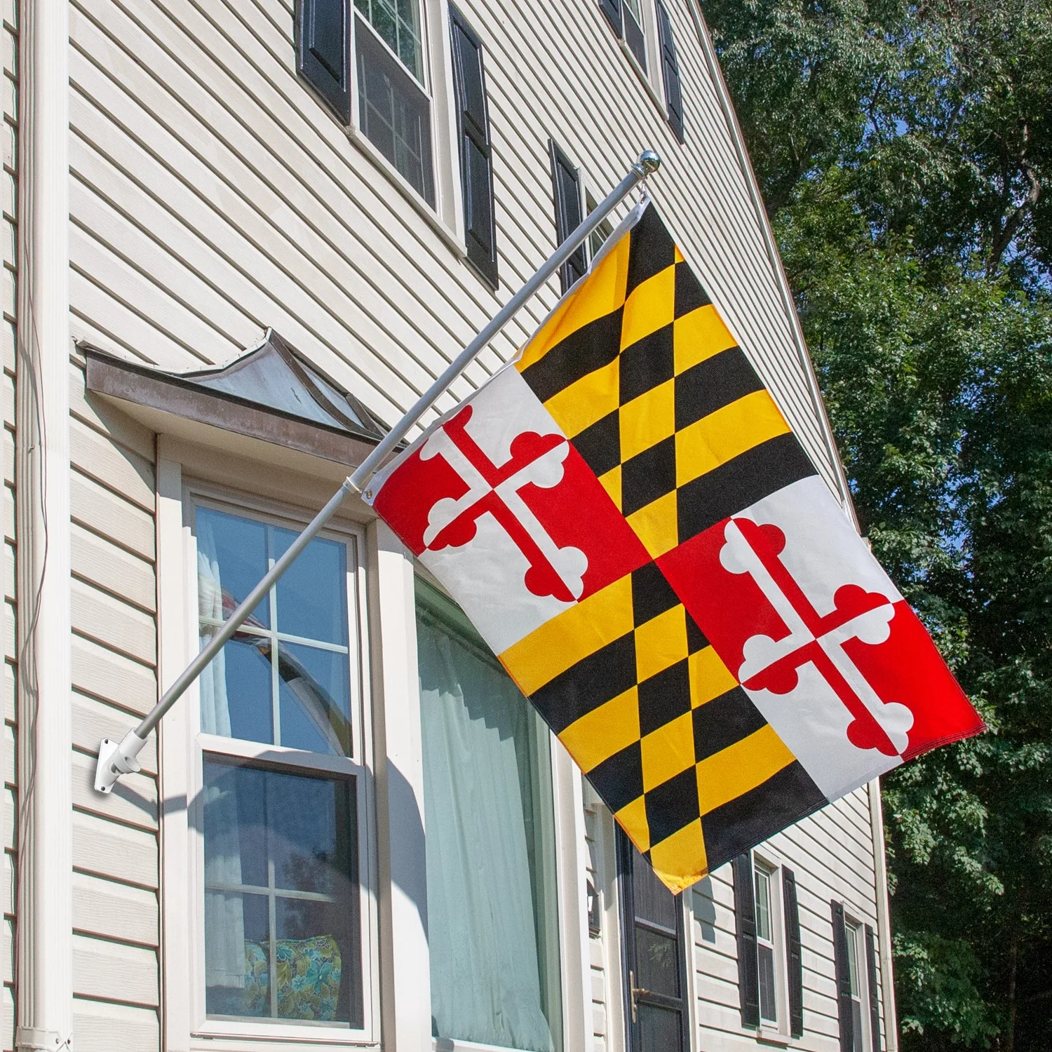 Maryland Outdoor Nylon State Flag | Made in USA | Low-Medium Wind Flag - Image 4