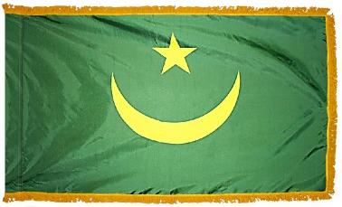 Mauritania Indoor Flag - Image 2