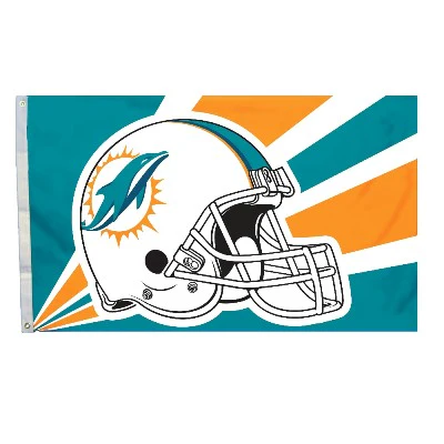 Miami Dolphins Outdoor Flags - Image 2