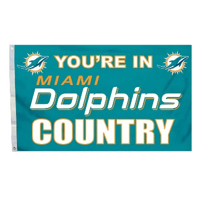 Miami Dolphins Outdoor Flags - Image 3