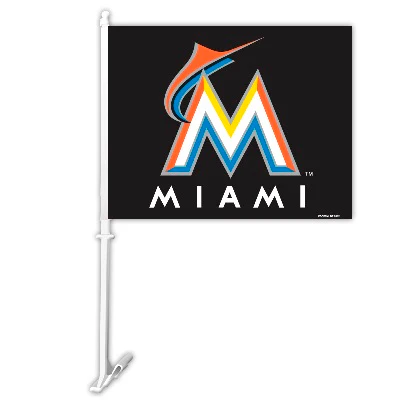 Miami Marlins Outdoor Flags