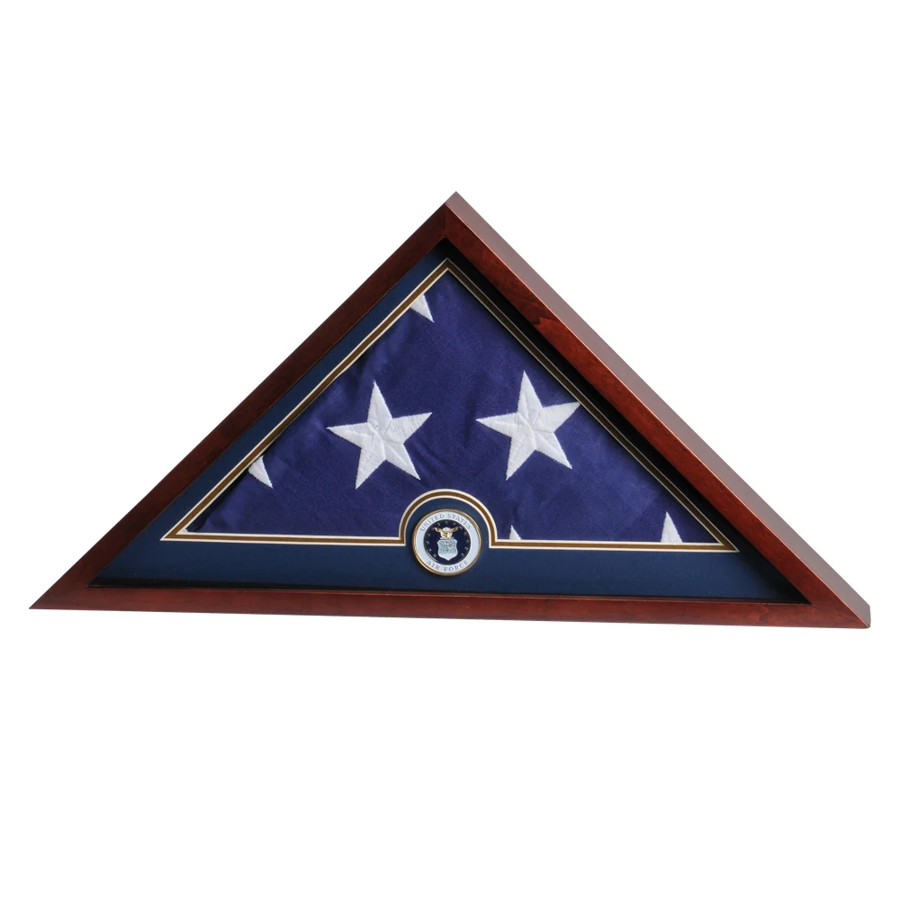 Military Emblem Flag Display Case - Image 10