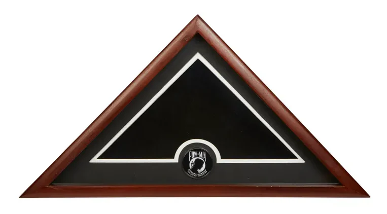 Military Emblem Flag Display Case - Image 13