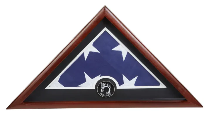 Military Emblem Flag Display Case - Image 17