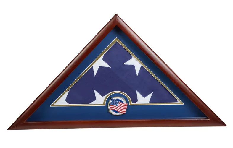 Military Emblem Flag Display Case - Image 18