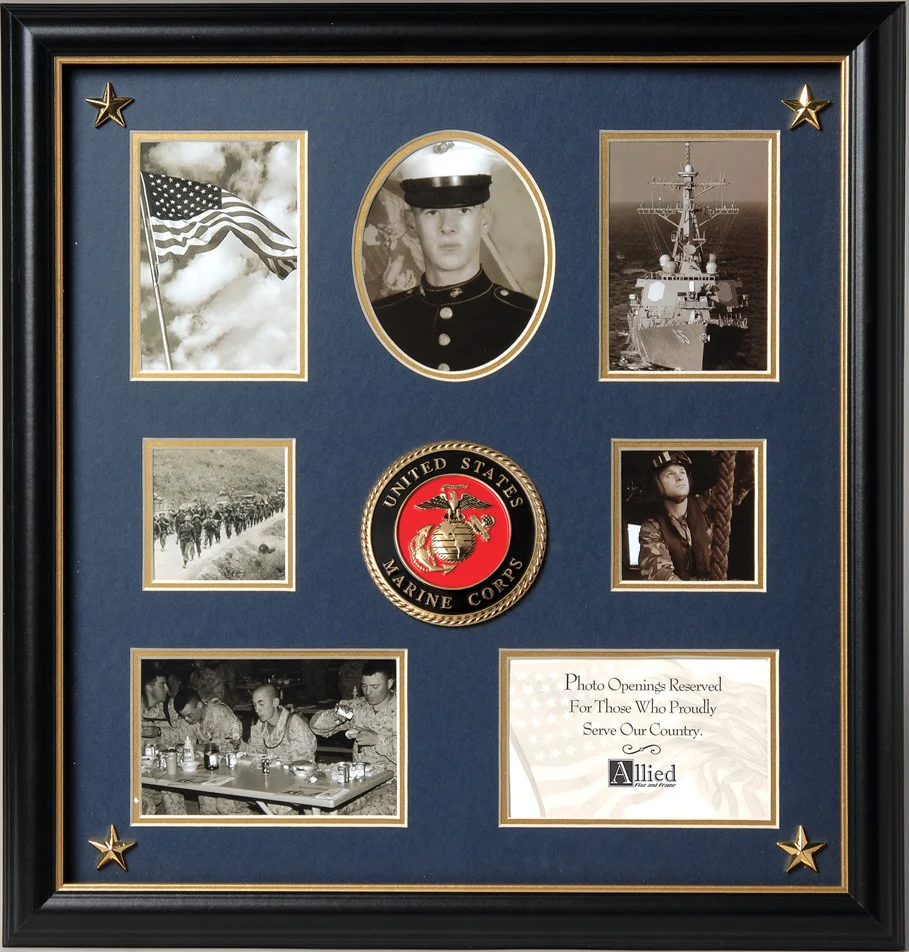 Military Medallion Collage Frame - Image 2