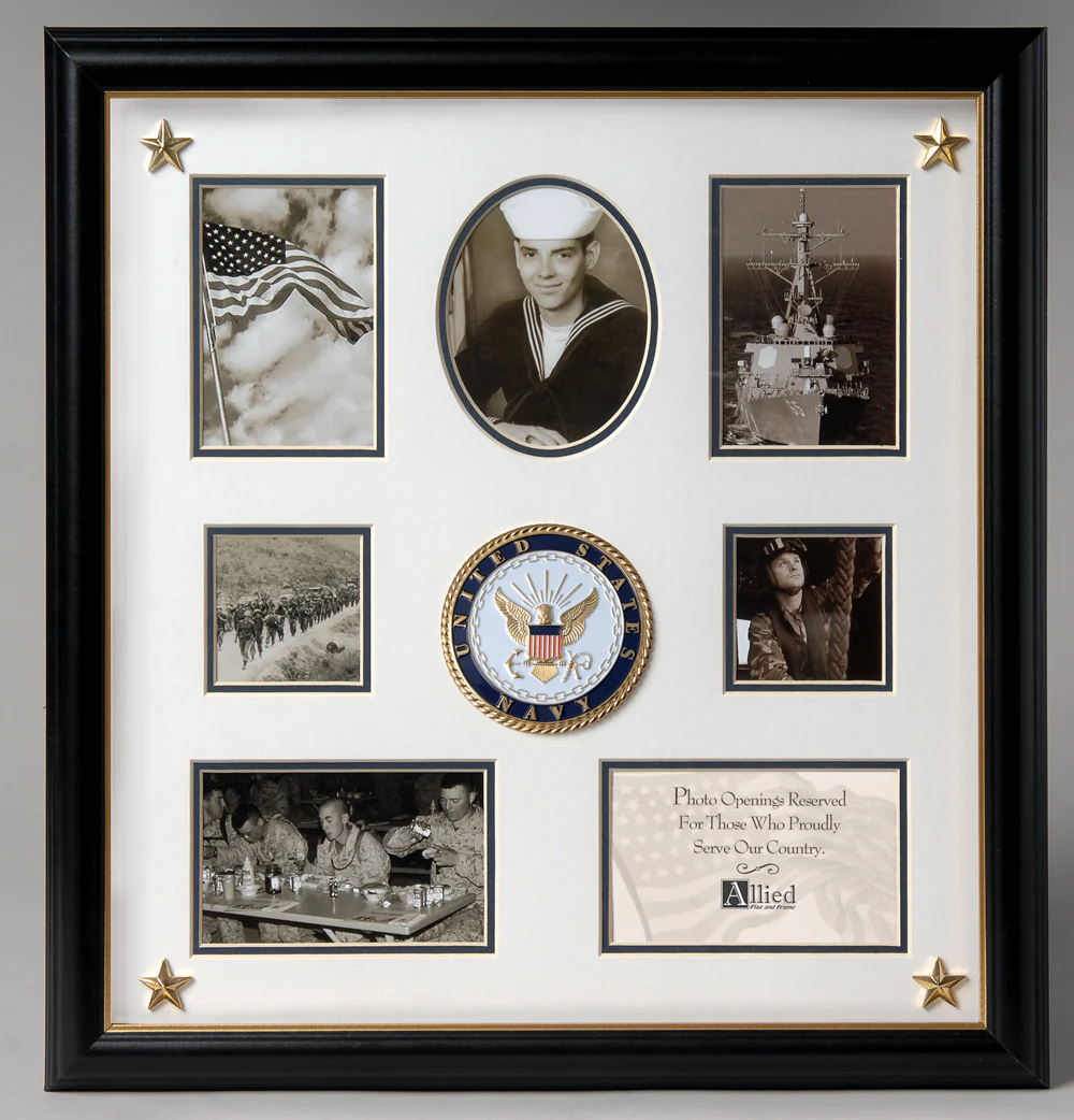 Military Medallion Collage Frame - Image 4