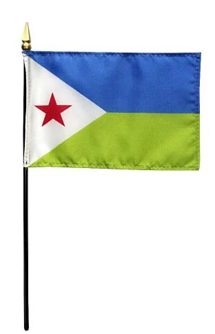 Mini Djibouti Flag