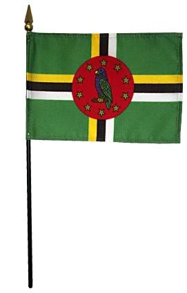Mini Dominica Flag