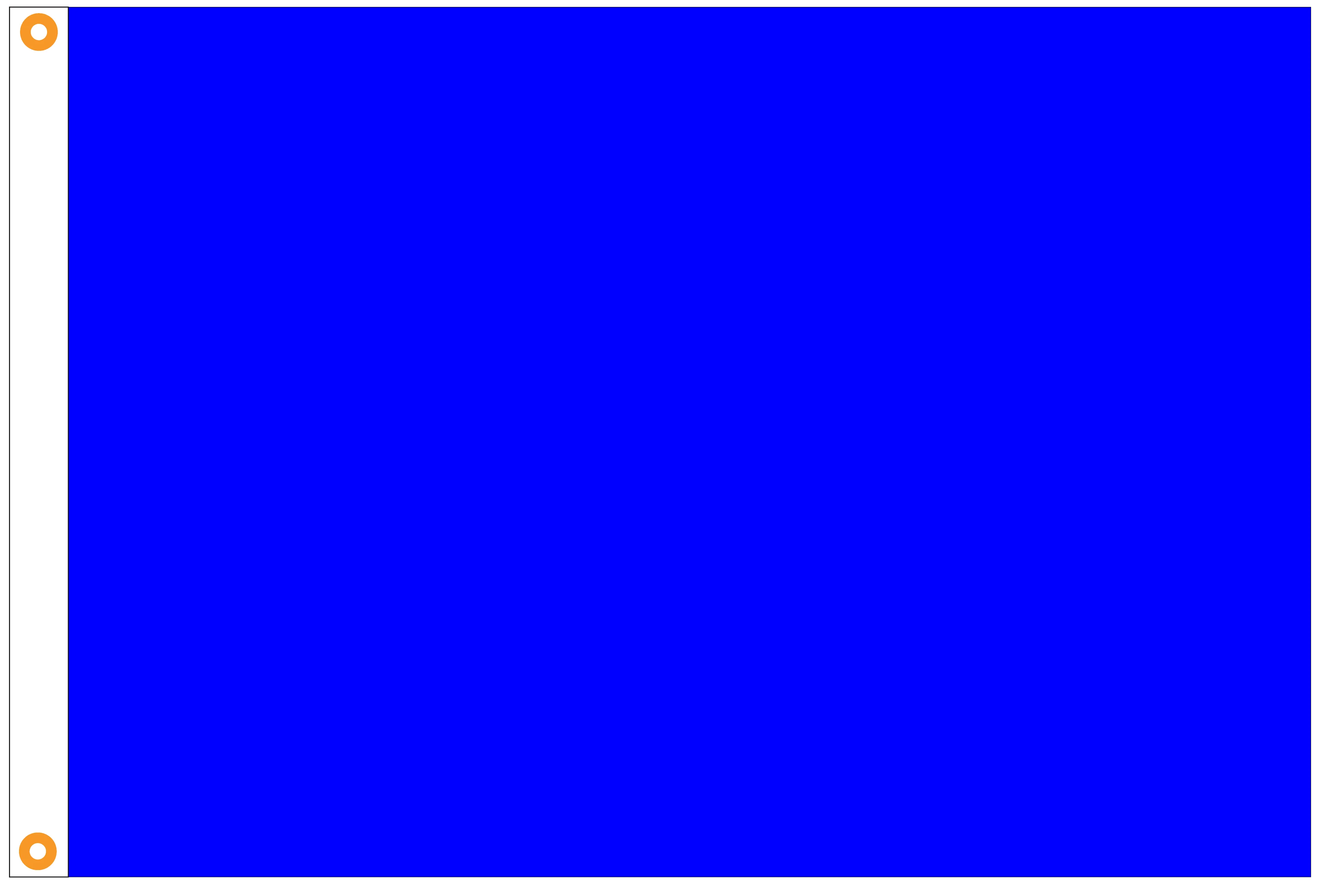 Mini Golf Individual Solid Color Flags 6"x9" - Image 10