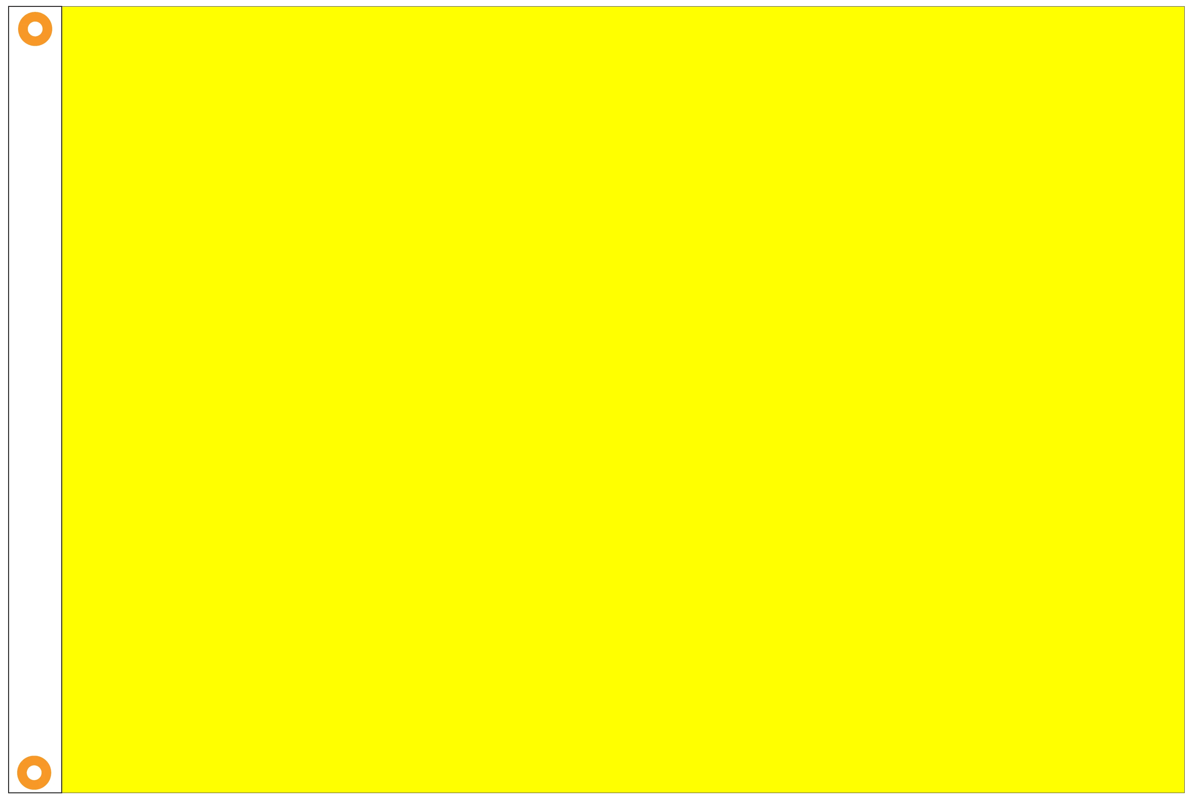 Mini Golf Individual Solid Color Flags 6"x9" - Image 9