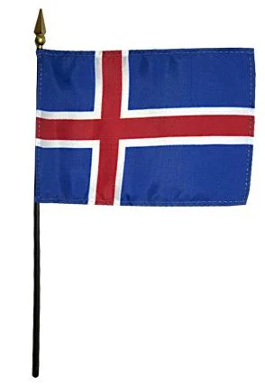 Mini Iceland Flag