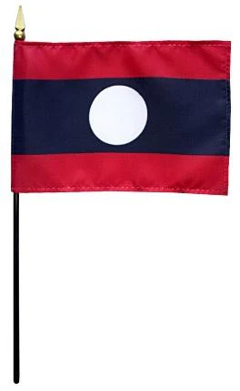 Mini Laos Flag