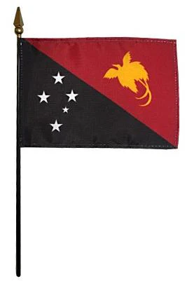 Mini Papua-New Guinea Flag