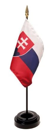 Mini Slovakia Stick Flag - Image 2
