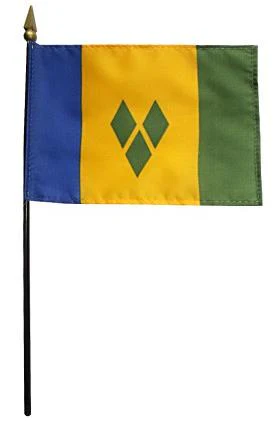 Mini St. Vincent & Grenadines Flag