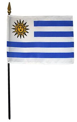 Mini Uruguay Flag