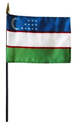 Mini Uzbekistan Flag