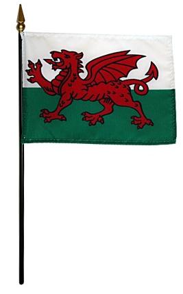 Mini Wales Flag