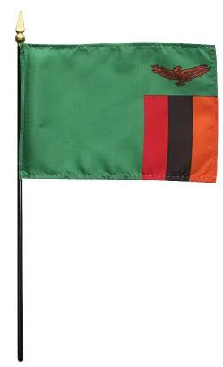 Mini Zambia Flag