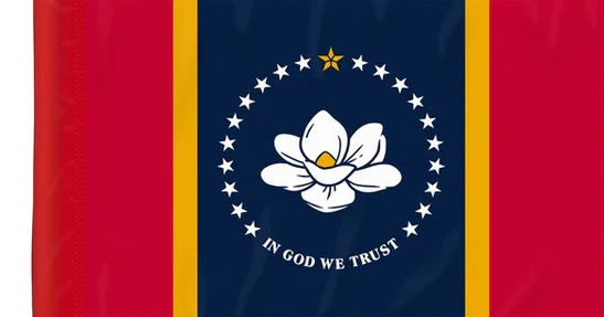 Mississippi (2021) Indoor / Parade Flag - Image 3
