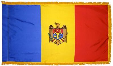 Moldova Indoor Flag