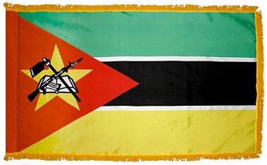 Mozambique Indoor Flag