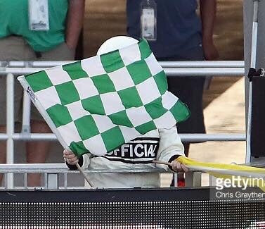 TrackFlag™ Printed Green & White Checkered Professional Race Flag | Made in USA - Image 5
