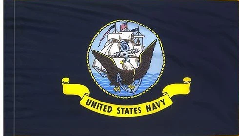 Navy Indoor / Parade Flag - Image 3