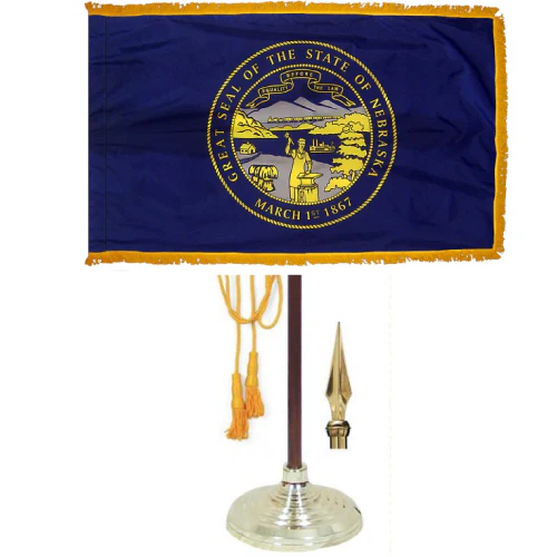 Nebraska Indoor / Parade Flag - Image 2