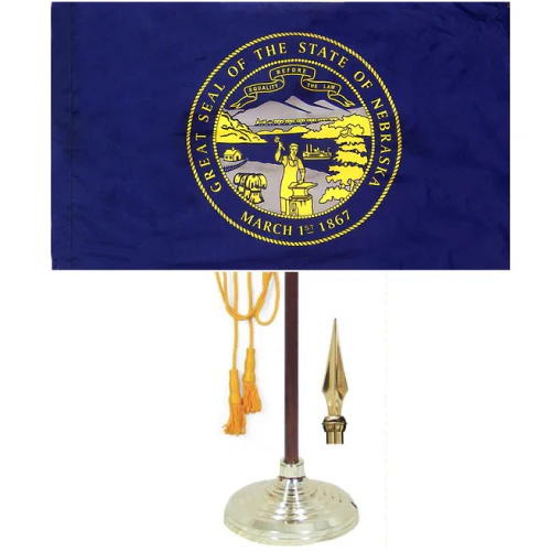 Nebraska Indoor / Parade Flag - Image 4