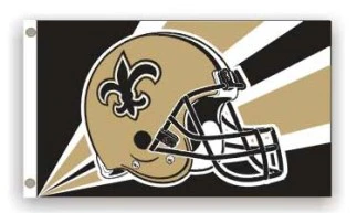 New Orleans Saints Outdoor Flags - Image 2